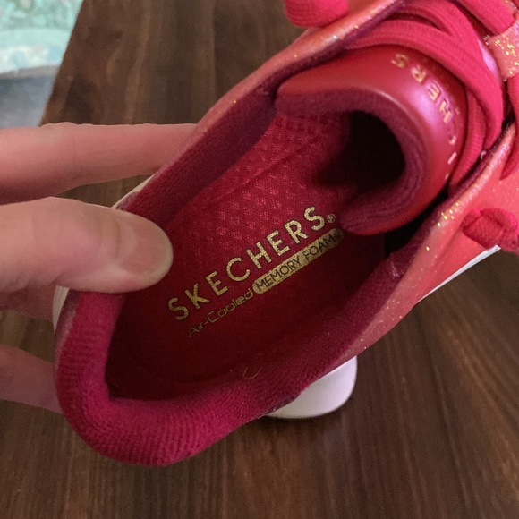 Skechers X Jane Glitter Court Break Sneakers - Picture 4 of 6